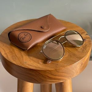 Ray Ban Round Double Bridge Sunglasses
